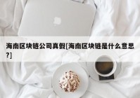 海南区块链公司真假[海南区块链是什么意思?]